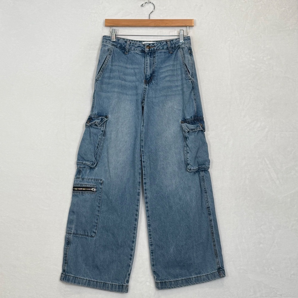 S.O.N.G. Blue Cargo Jeans 0/24